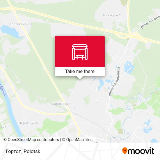 Гортоп map
