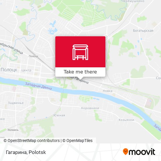 Гагарина map