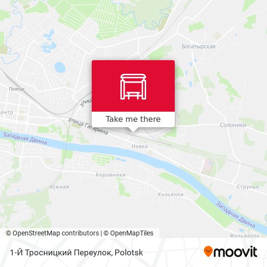 1-Й Тросницкий Переулок map