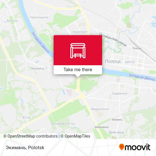 Экимань map