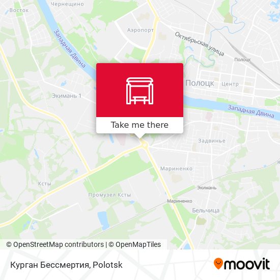 Курган Бессмертия map