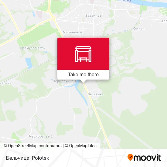 Бельчица map