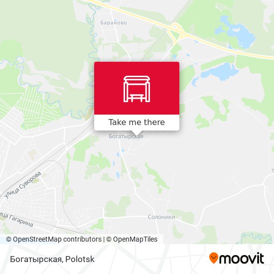 Богатырская map