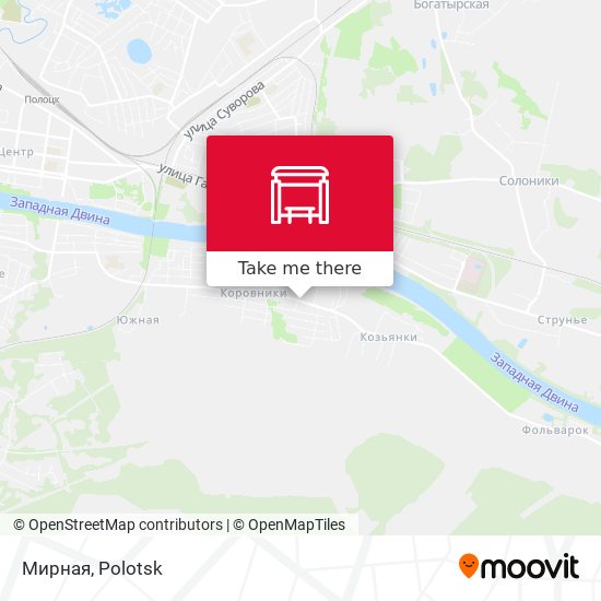 Мирная map