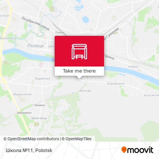 Школа №11 map