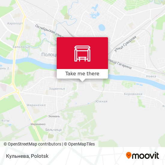 Кульнева map