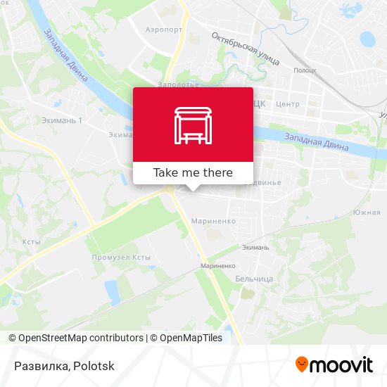 Развилка map