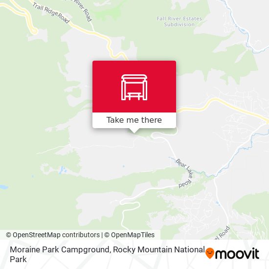Rocky Mountain National Park Campground Map How To Get To Moraine Park Campground In Rocky Mountain National Park By  Bus?