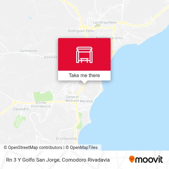 Rn 3 Y Golfo San Jorge map