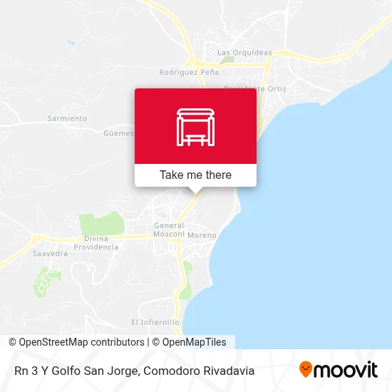 Rn 3 Y Golfo San Jorge map