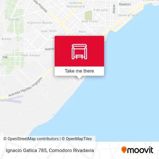 Ignacio Gatica 785 map
