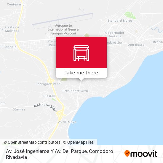 Mapa de Av. José Ingenieros Y Av. Del Parque