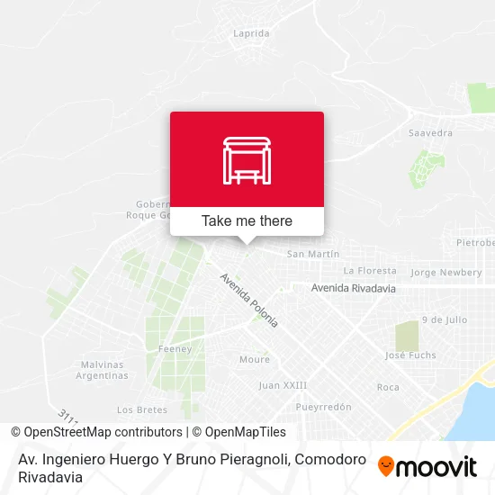 Av. Ingeniero Huergo Y Bruno Pieragnoli map