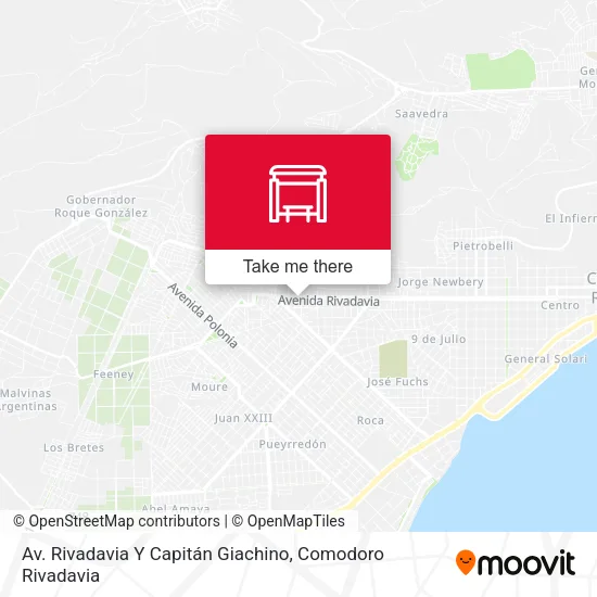 Av. Rivadavia Y Capitán Giachino map
