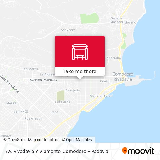 Av. Rivadavia Y Viamonte map