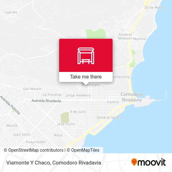 Viamonte Y Chaco map