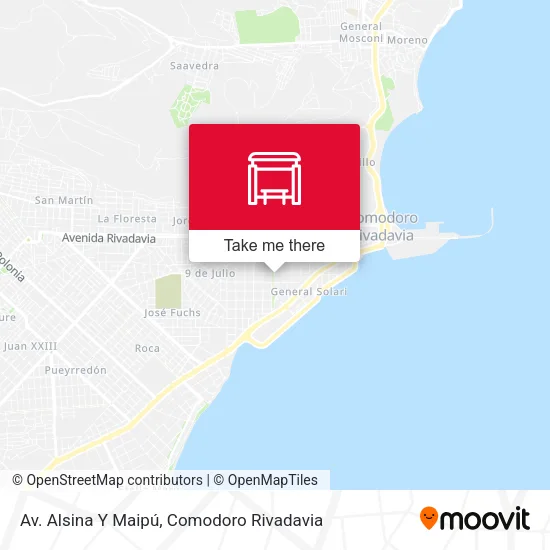 Av. Alsina Y Maipú map