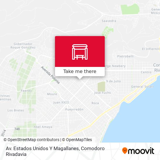 Mapa de Av. Estados Unidos Y Magallanes