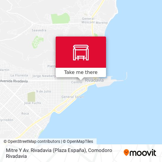 Mitre Y Av. Rivadavia (Plaza España) map