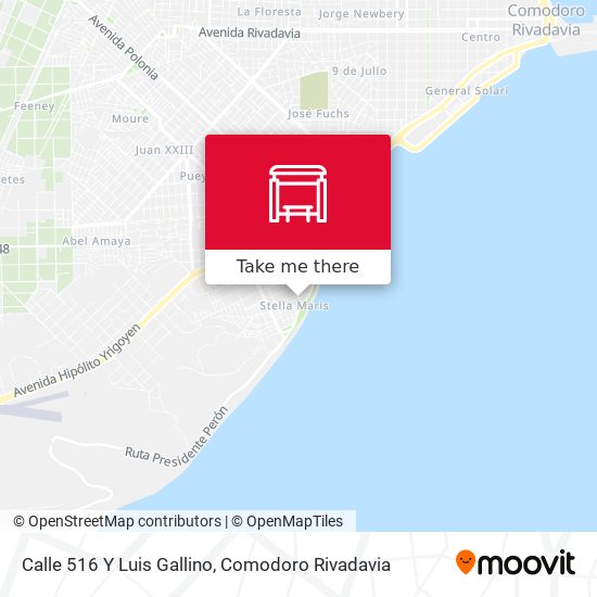 Calle 516 Y Luis Gallino map