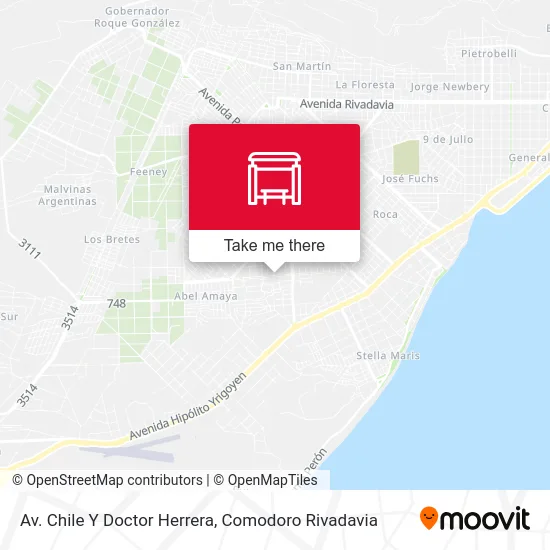 Av. Chile Y Doctor Herrera map