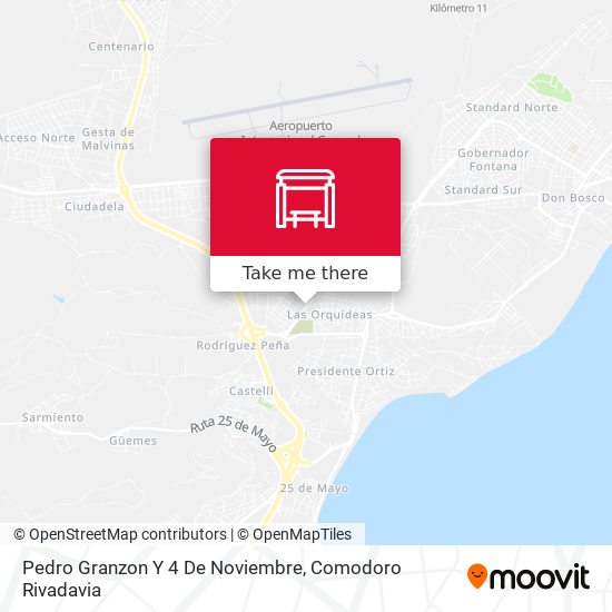 Pedro Granzon Y 4 De Noviembre map