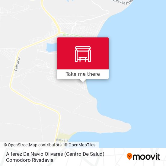 Mapa de Alferez De Navio Olivares (Centro De Salud)