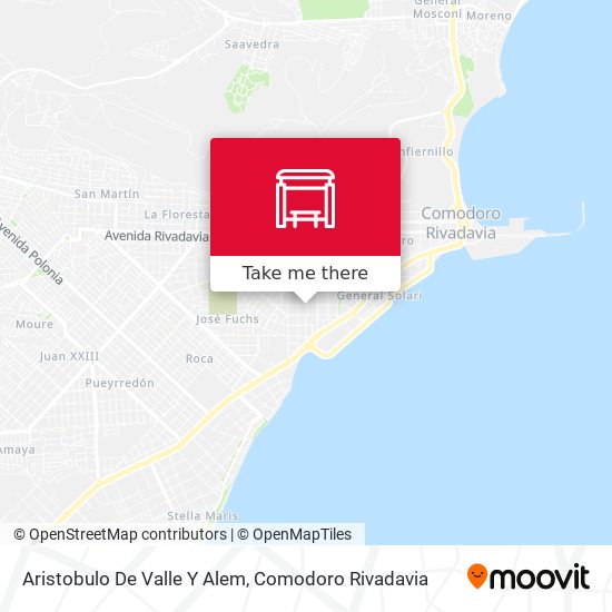 Aristobulo De Valle Y Alem map