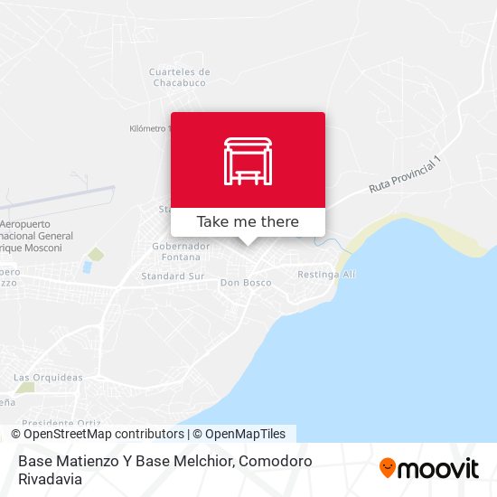 Mapa de Base Matienzo Y Base Melchior