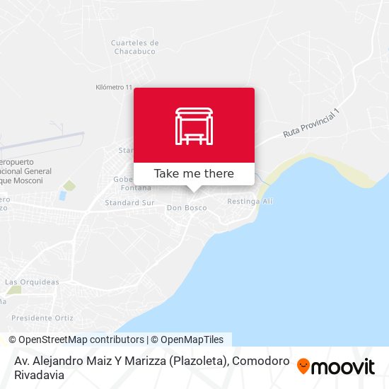 Mapa de Av. Alejandro Maiz Y Marizza (Plazoleta)