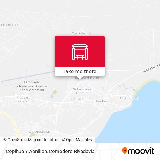 Copihue Y Aoniken map