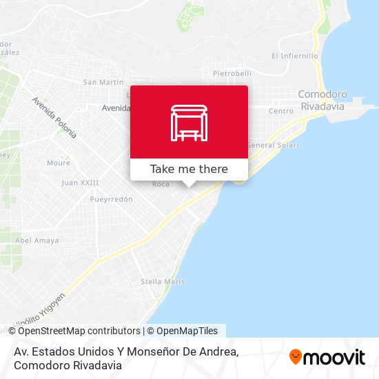 Av. Estados Unidos Y Monseñor De Andrea map