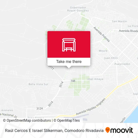 Raúl Cercos E Israel Slikerman map