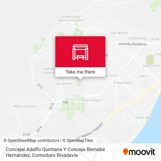 Concejal Adolfo Quintana Y Conceja Bernabé Hernández map