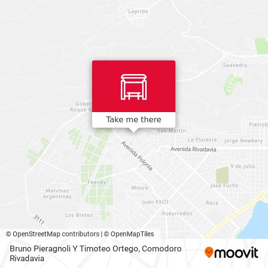 Bruno Pieragnoli Y Timoteo Ortego map