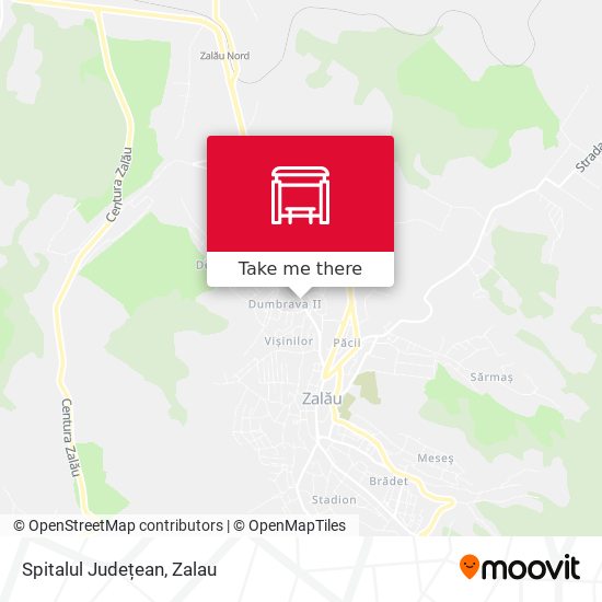 Spitalul Județean map