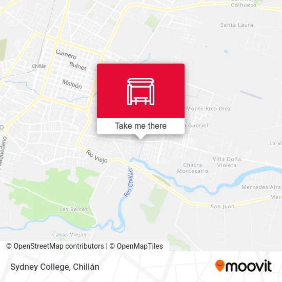 Mapa de Sydney College