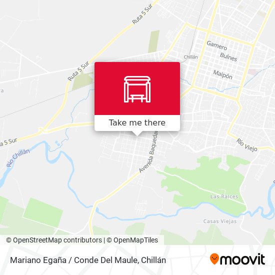 Mariano Egaña / Conde Del Maule map