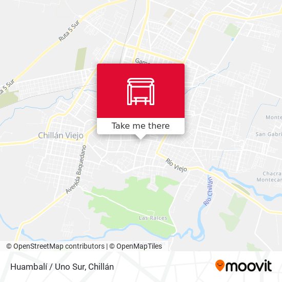 Mapa de Huambalí / Uno Sur