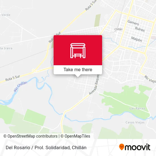 Mapa de Del Rosario / Prol. Solidaridad