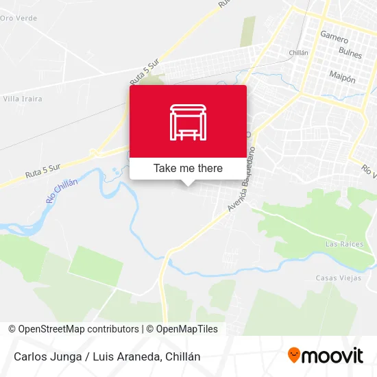 Mapa de Carlos Junga / Luis Araneda