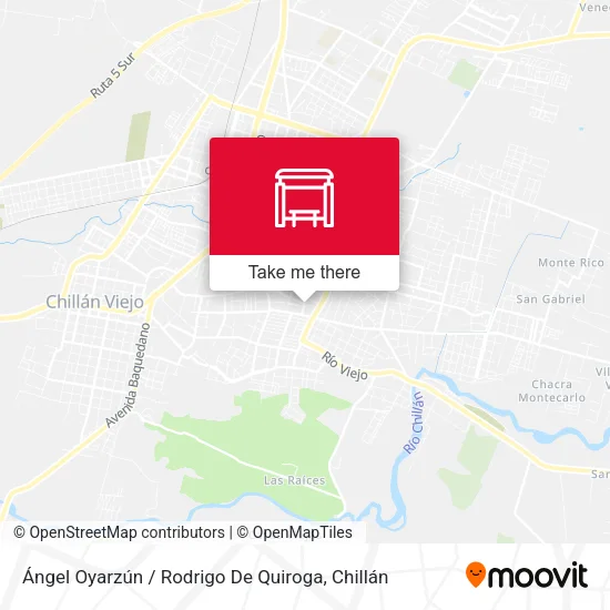 Mapa de Ángel Oyarzún / Rodrigo De Quiroga
