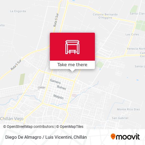 Diego De Almagro / Luis Vicentini map