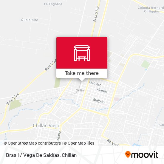 Mapa de Brasil / Vega De Saldías