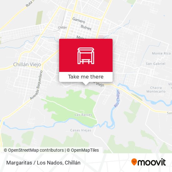 Margaritas / Los Nados map