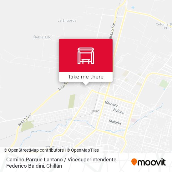 Camino Parque Lantano / Vicesuperintendente Federico Baldini map