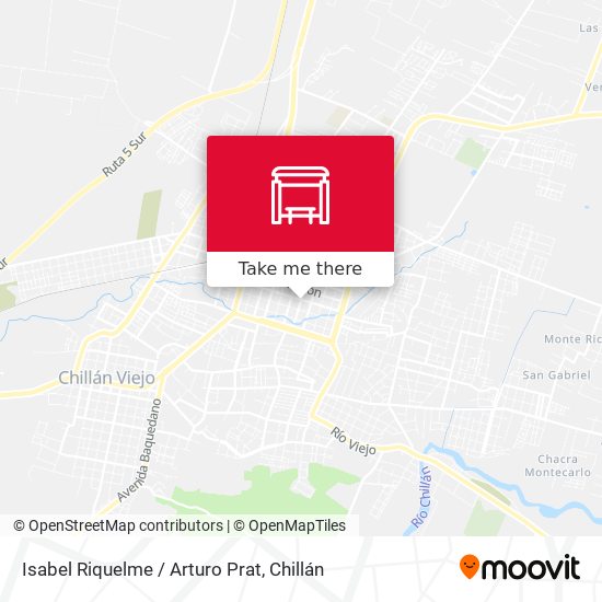 Mapa de Isabel Riquelme / Arturo Prat