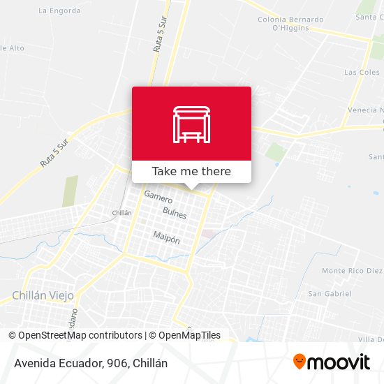 Avenida Ecuador, 906 map
