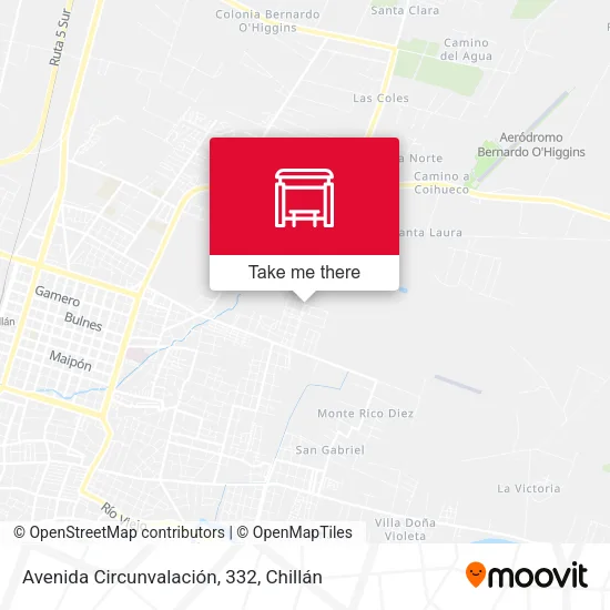 Mapa de Avenida Circunvalación, 332