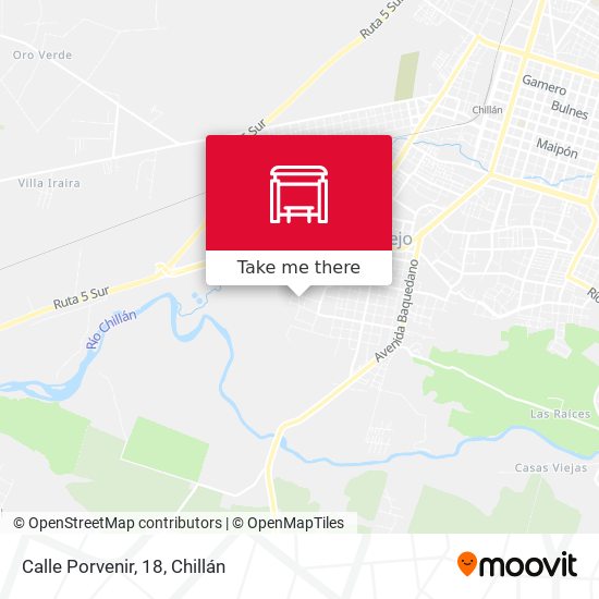 Mapa de Calle Porvenir, 18